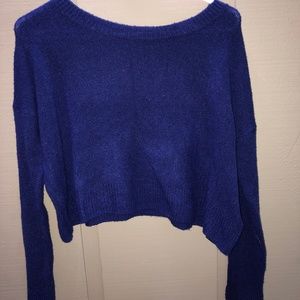 Urban Outfitters Violet Cropped Sweater S